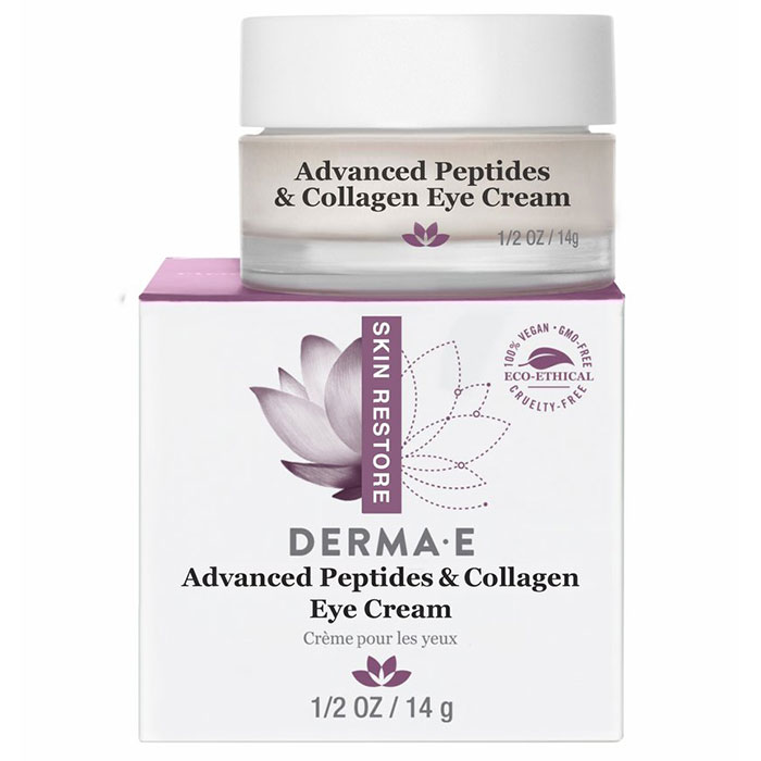 Derma E Advanced Peptides & Collagen Eye Cream, 0.5 oz