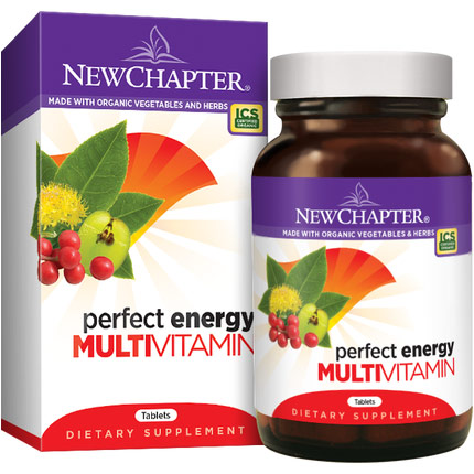 Perfect Energy, Whole-Food Multivitamin, 96 Tablets, New Chapter