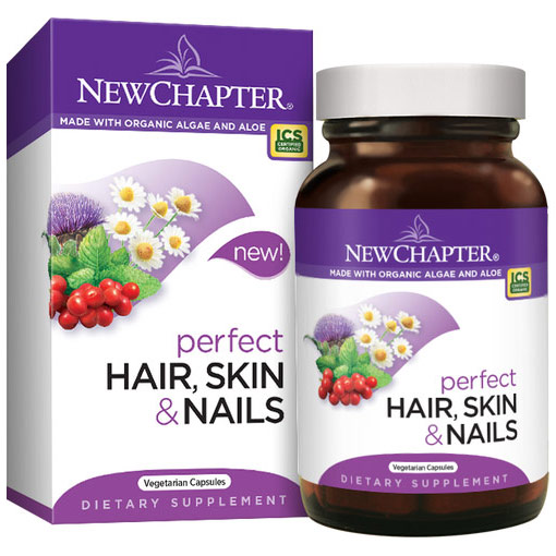 Perfect Hair, Skin & Nails, Value Size, 60 Vegetarian Capsules, New Chapter