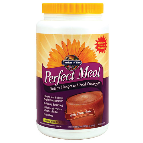 Garden of Life, Perfect Meal Milk Chocolate 658 Grams