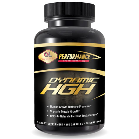 Performance Sports Nutrition Dynamic HGH, 150 Capsules, Olympian Labs