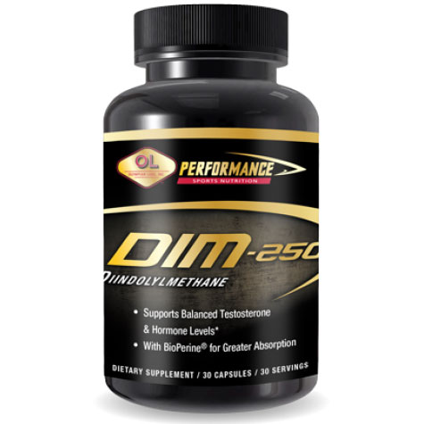 Performance Sports Nutrition DIM-250, 30 Capsules, Olympian Labs