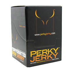 Perky Jerky Perky Jerky, Caffeinated Beef Jerky, 1 oz x 12 Packs