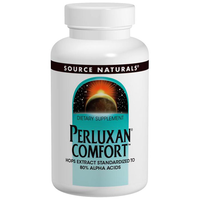 Perluxan Comfort, Standardized To 80% Alpha Acids, 30 Softgels, Source Naturals