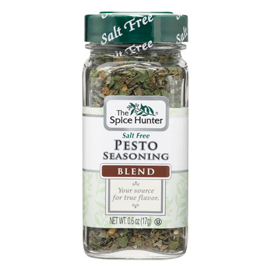 Spice Hunter Pesto Seasoning Blend, 0.6 oz x 6 Bottles, Spice Hunter