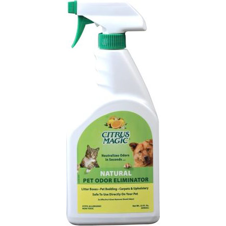 Citrus Magic Pet Odor Eliminator Trigger Sprayer, 22 oz, Citrus Magic