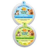 Pet Solid Odor Absorber Air Freshener, Fresh Citrus, 7 oz x 3 Unit, Citrus Magic