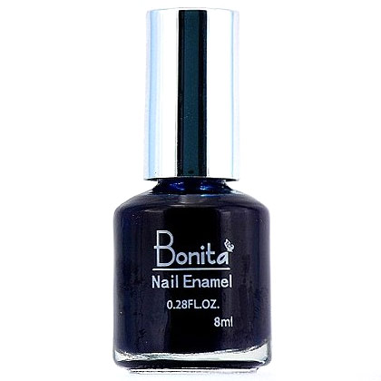 Bonita Petite Nail Enamel - Picasso Blue, Mini Nail Polish, 0.28 oz (8 ml), Bonita Cosmetics