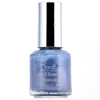 Bonita Petite Nail Enamel - Snow Cone, Mini Nail Polish, 0.28 oz (8 ml), Bonita Cosmetics