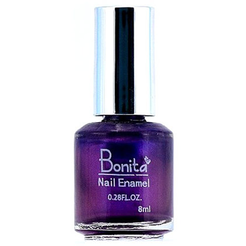 Bonita Petite Nail Enamel - Ultra Violet, Mini Nail Polish, 0.28 oz (8 ml), Bonita Cosmetics