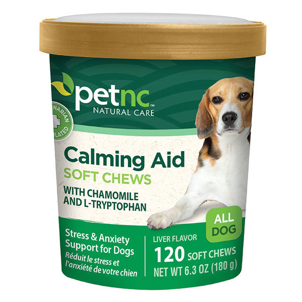 PetNC Dog Calming Aid Soft Chews, Liver Flavor, 120 ct, 21st Century Animal HealthCare