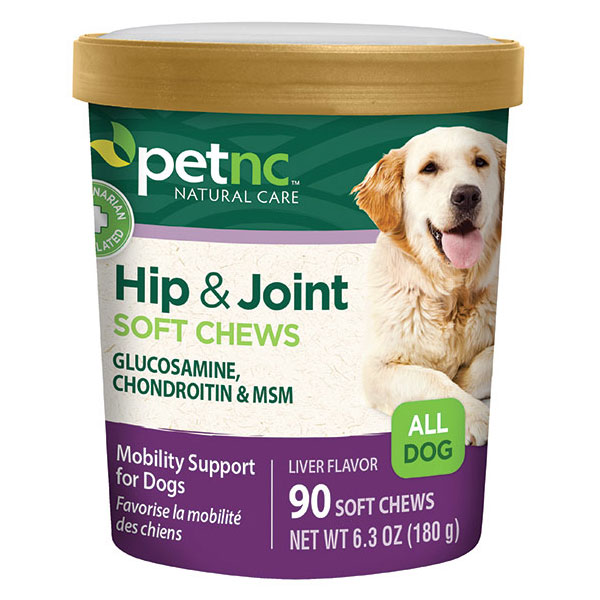 PetNC Dog Hip & Joint Soft Chews, Liver Flavor, 90 ct, 21st Century Animal HealthCare