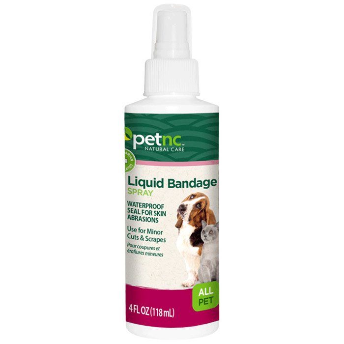 PetNC Pet Liquid Bandage Spray, 4 oz, 21st Century Animal HealthCare