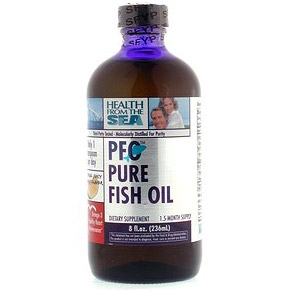 PFO Pure Fish Oil Liquid 8 oz, Health From The Sea