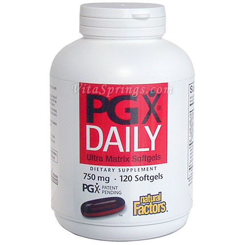 PGX Daily Ultra Matrix, 120 Softgels, Natural Factors