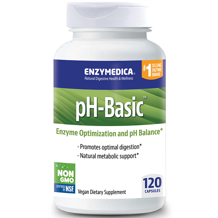 pH-Basic, Value Size, 120 Capsules, Enzymedica
