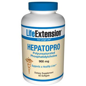 HepatoPro (Polyunsaturated Phosphatidylcholine), 60 Softgels, Life Extension