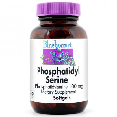 Phosphatidyl Serine 100 mg, 30 Softgels, Bluebonnet Nutrition