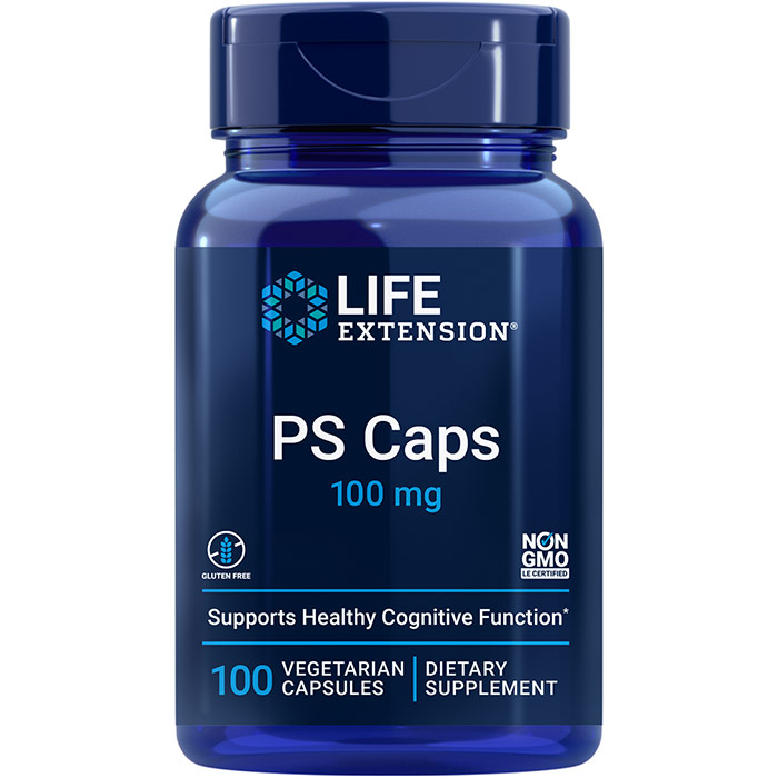 Phosphatidylserine 100 mg, 100 Capsules, Life Extension