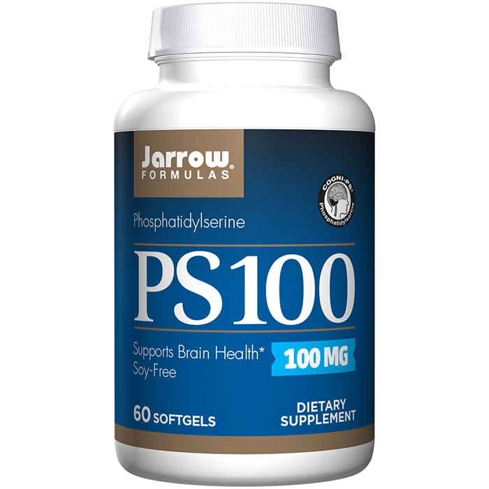 PS-100, Phosphatidylserine 100 mg 60 softgels, Jarrow Formulas
