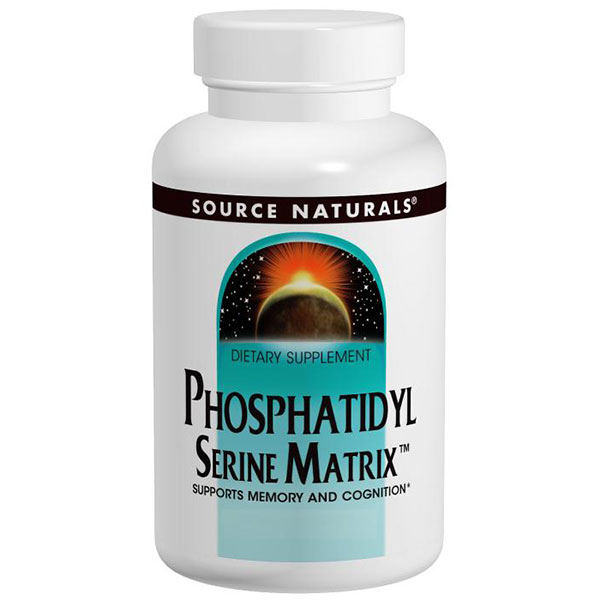 Source Naturals PhosphatidylSerine Matrix 500mg 60 softgels, from Source Naturals