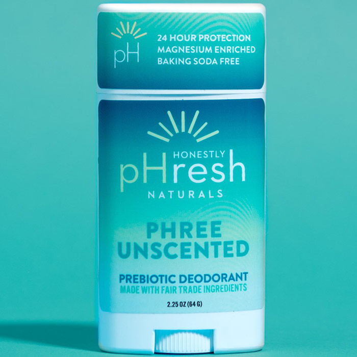 pHresh Deodorant, Phree Unscented, 1.7 oz
