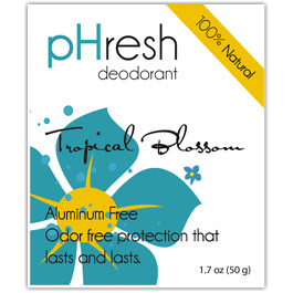 pHresh Deodorant, Tropical Blossom, 1.7 oz