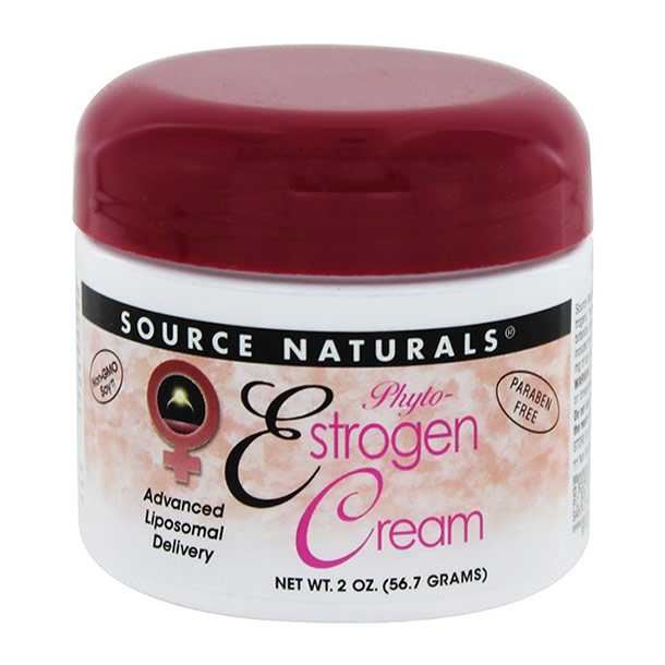 Phyto-Estrogen Cream (Phytoestrogen Cream) Liposome 2 oz from Source Naturals