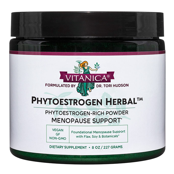 PhytoEstrogen Herbal Powder, Menopause Support, 8 oz, Vitanica