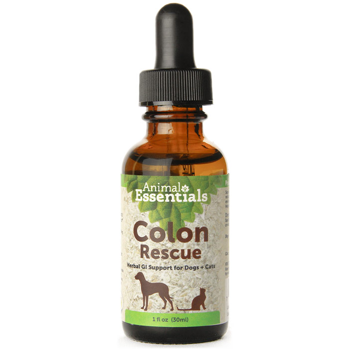 Colon Rescue Liquid for Dogs & Cats, Phytomucil Blend, 1 oz, Animal Essentials