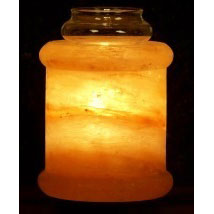 Pillar Salt Aroma Lamp, 1 Unit, Aloha Bay