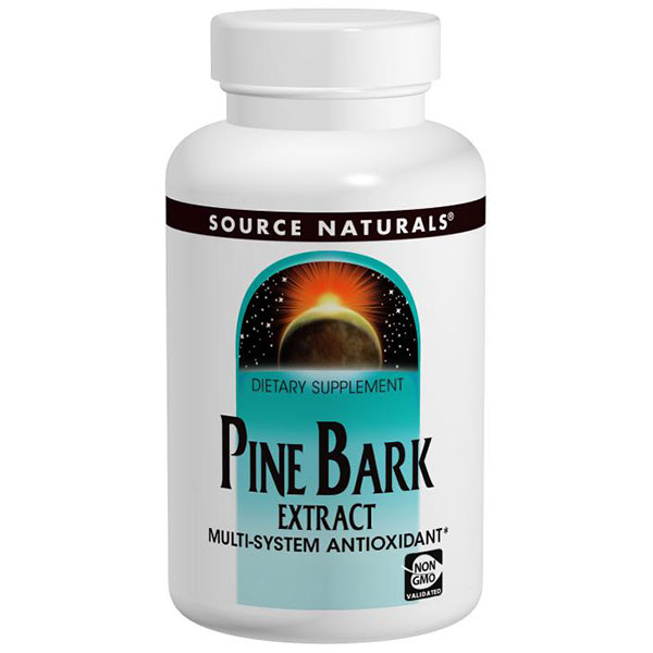 Pine Bark Extract 150mg, 30 Tablets, Source Naturals