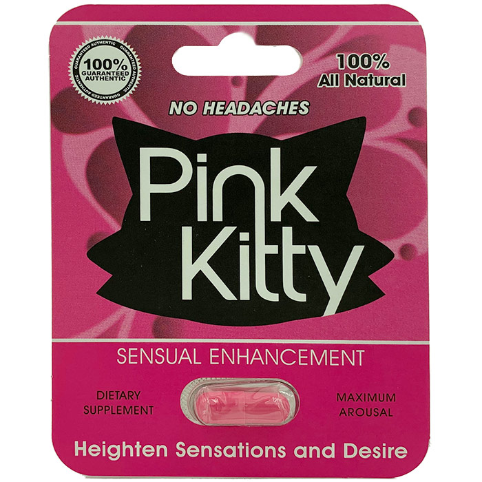 Pink Kitty, Sensual Enhancement for Women, 1 Capsule