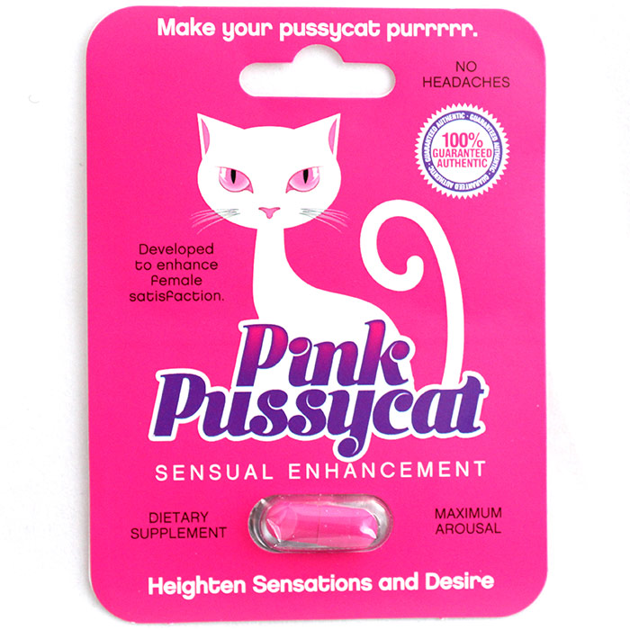 Pink Pussycat, Sensual Enhancement Pills for Women, 24 Blister Packs