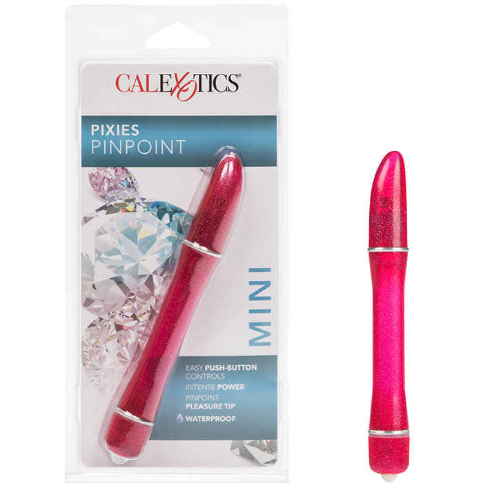 Pixies Pinpoint Waterproof Vibe - Red, California Exotic Novelties