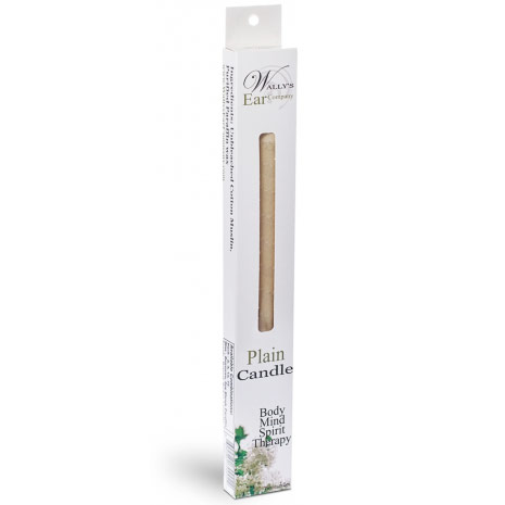 Plain Paraffin Hollow Ear Candles, 2 pk, Wallys Natural Products
