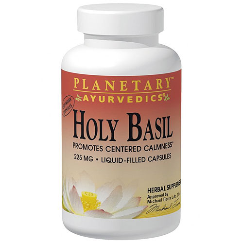 Planetary Ayurvedics Holy Basil Extract, 30 Vegi Capsules, Planetary Herbals