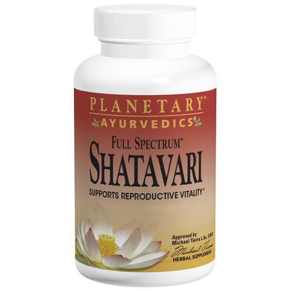 Planetary Ayurvedics Shatavari Full Spectrum, 120 Tablets