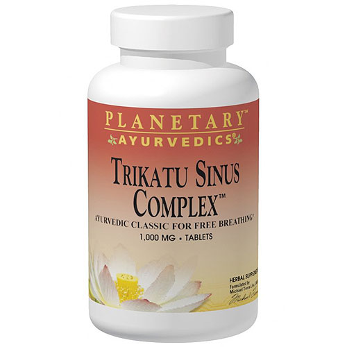 Planetary Ayurvedics Trikatu Sinus Complex, 120 Tablets, Planetary Herbals