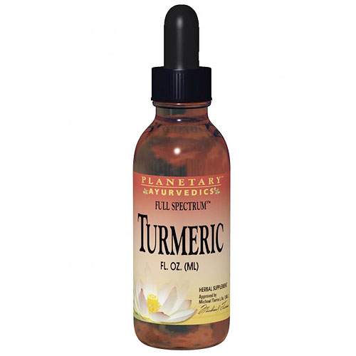 Planetary Herbals Planetary Ayurvedics Turmeric Liquid Full Spectrum, 4 oz