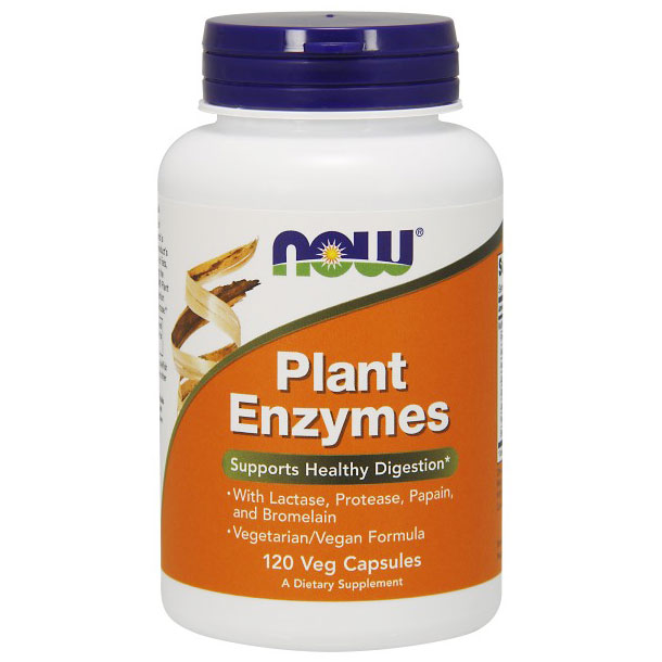 Plant Enzymes, 120 Vegetarian Capsules, NOW Foods