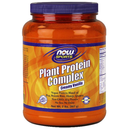 Plant Protein Complex - Vanilla, 2 lb, NOW Foods