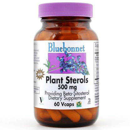 Plant Sterols 500 mg, 60 Vcaps, Bluebonnet Nutrition