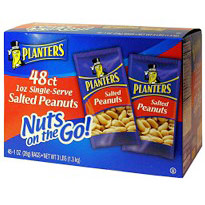 Planters Salted Peanuts, 1 oz x 48 ct