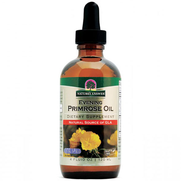 Liquid Evening Primrose Oil, 4 oz, Natures Answer
