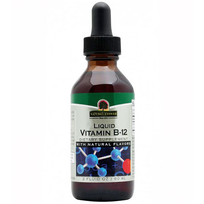 Liquid Vitamin B-12 (Vitamin B12), 2 oz, Natures Answer