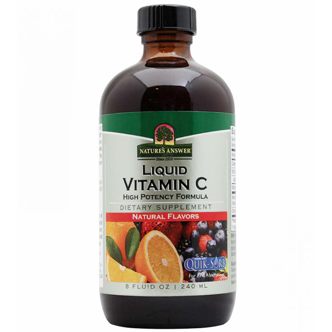 Liquid Vitamin C, High Potency Formula, 8 oz, Natures Answer