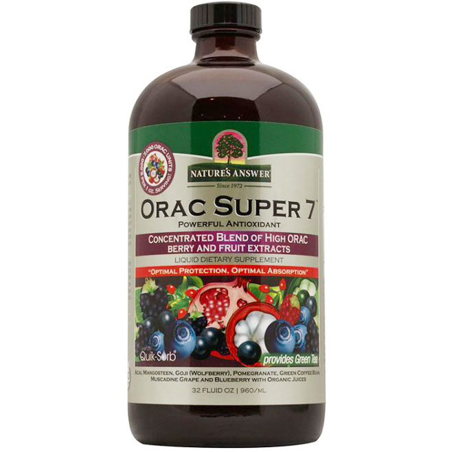 ORAC Super 7, Antioxidant Liquid, 32 oz, Natures Answer