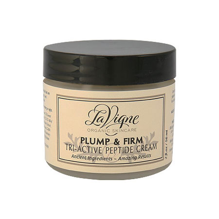 Plump & Firm Tri-Active Peptide Cream, 2 oz, LaVigne Organic Skincare