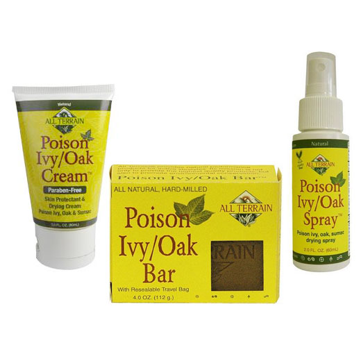 Poison Ivy/Oak Solution System Kit, 3 pc, All Terrain